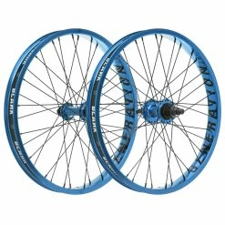 Blank Generation XL BMX Wheelset -Bikes Sales Shop Blank Generation XL BMX Wheelset Wheel Sets Blue NotSet BKGENXLWSETBLU