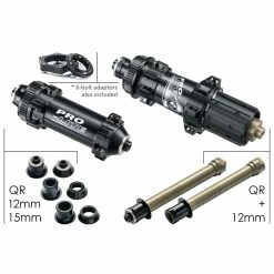 Pro-Lite Pro Lite Bortola A21W Alloy Clincher Disc Brake Road Wheels -Bikes Sales Shop Bortola Disc Hubs lg