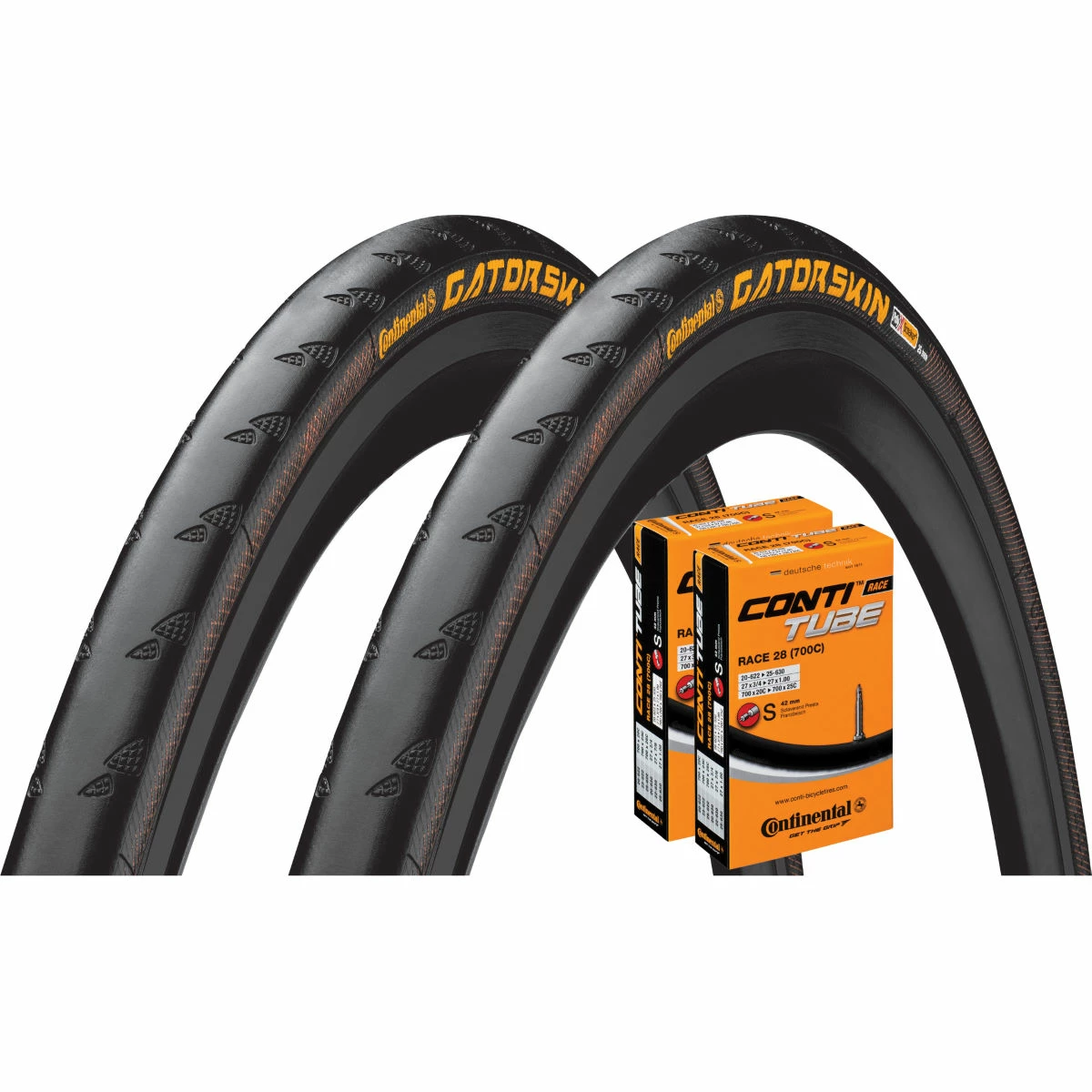Continental Gatorskin 700x32c Road Tyres (Plus 2 Tubes) 3 Continental Gatorskin 700x32c Road Tyres (Plus 2 Tubes)