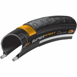 Continental SuperSport Plus Folding Road Tyre -Bikes Sales Shop Continental SuperSport Plus Folding Road Tyre Road Race Tyres Black Black 100341 1