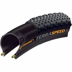 Continental Terra Speed Folding TL Tyre -Bikes Sales Shop Continental Terra Speed Folding TL Tyre ProTection Black 3 1 Tyres Black Not Set 101719 1