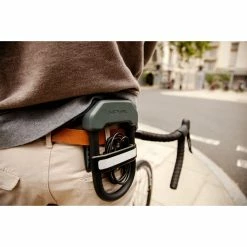 Hiplok DXC Wearable Bicycle Lock With Cable -Bikes Sales Shop DXC1GY Clipped Belt Hip Close