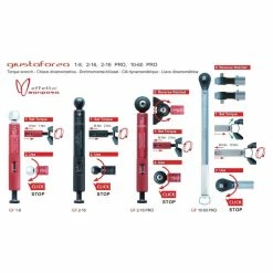 Effetto Mariposa Giustaforza 1-8Nm Torque Wrench -Bikes Sales Shop Effetto Mariposa Giustaforza 1 8Nm Torque Wrench Wrenches Red E EMCHGF18 03