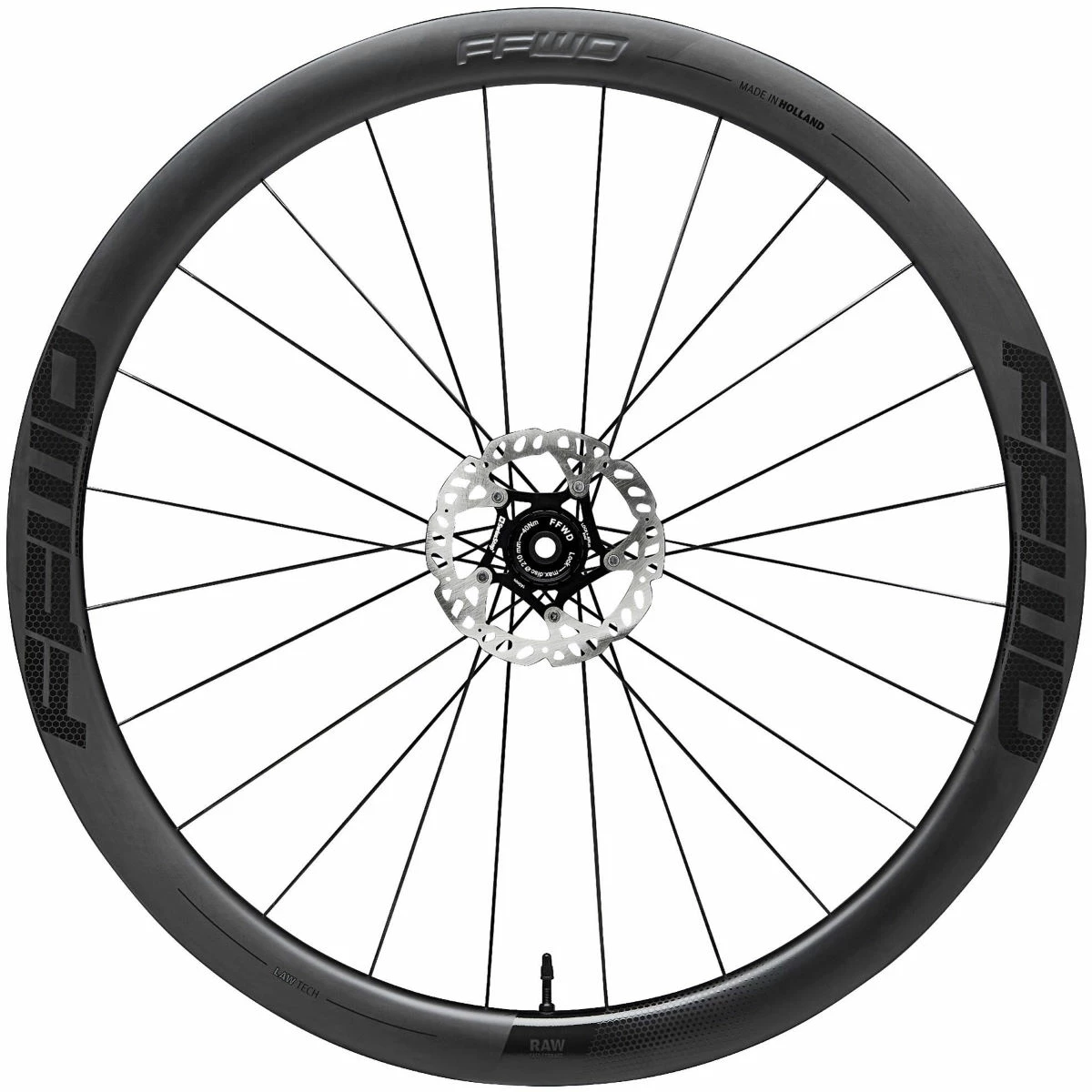 Fast Forward Raw DT180 Carbon Disc Road Wheelset Shimano 4 Fast Forward Raw DT180 Carbon Disc Road Wheelset Shimano - Image 2