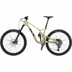 GT Force Carbon Elite Suspension Bike (2022) -Bikes Sales Shop GT Force Carbon Elite Suspension Bike 2022 Tan 03