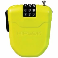Hiplok FX Wearable Combination Lock -Bikes Sales Shop Hiplok FX Wearable 1m Retractable Cable Combination Bicyc Internal Lime NotSet FX1LI 0