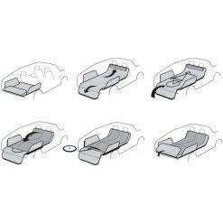 Hiplok Ride Shield Car Boot Protector -Bikes Sales Shop Hiplok Ride Shield Car Boot Protector Trailer Spares All Black RS1AB 1