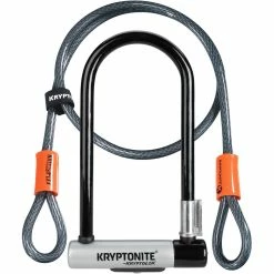 Kryptonite Standard D-Lock And Kryptoflex Cable