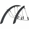 LifeLine Narrow Road Clip-On Mudguard -Bikes Sales Shop LifeLine Narrow Road Clip On Mudguard Bike Mudguards Black Black LL CP38RCS