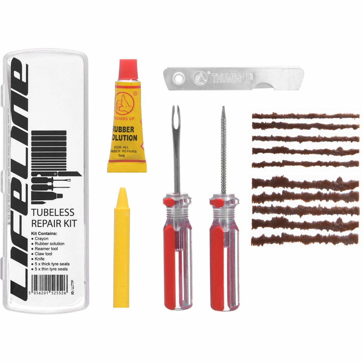 LifeLine Tubeless Repair Kit 3 LifeLine Tubeless Repair Kit