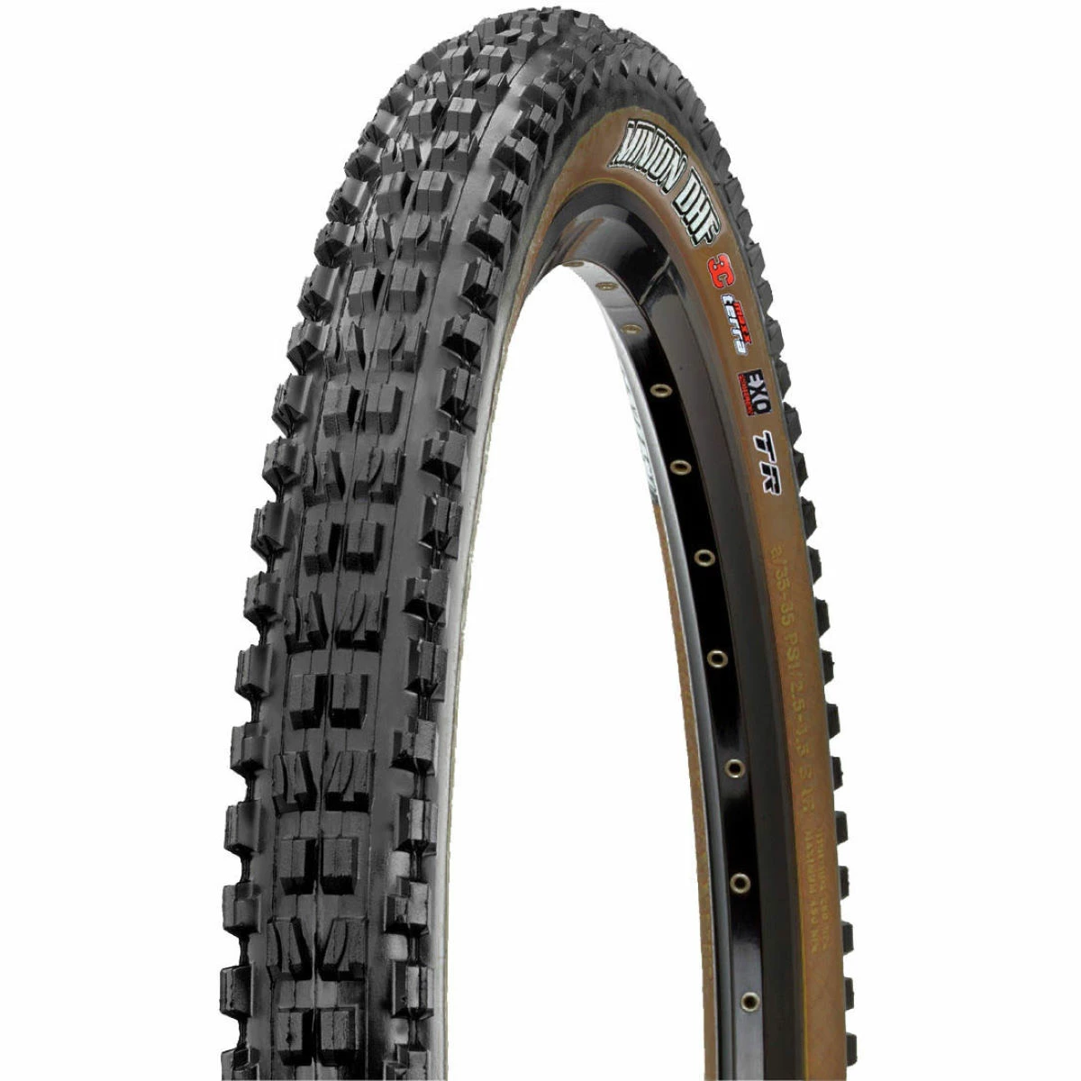 Maxxis Minion DHF Folding Tan Tyre - 3C/EXO/TR 5 Maxxis Minion DHF Folding Tan Tyre - 3C/EXO/TR - Image 3