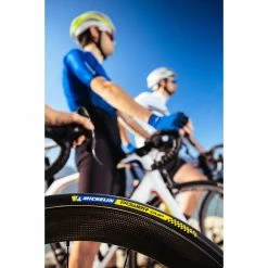 Michelin Power Cup Tubular Classic Racing Tyre Black/Cream -Bikes Sales Shop Michelim Power Cup Tubular Classic Racing Tyre Black 10