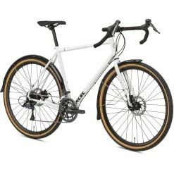 Octane One Kode ADV Commuter Road Bike (2022) -Bikes Sales Shop Octane One Kode ADV Commuter Road Bike 2022 Adventure Bikes White Black 2021 O1B 032 UK 0