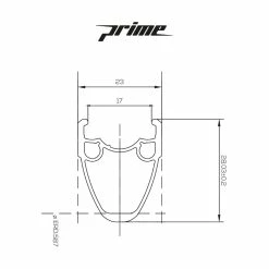 Prime Stagiaire Road Wheelset -Bikes Sales Shop Prime Stagiaire Road Wheelset Wheel Sets Black PSRW700B 7