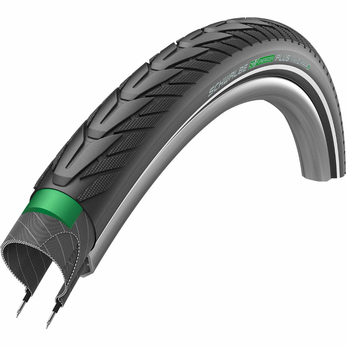Schwalbe Energizer Plus Tyre - GreenGuard 3 Schwalbe Energizer Plus Tyre - GreenGuard