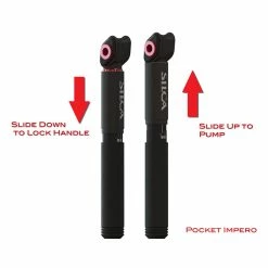 Silca Pocket Impero Pump -Bikes Sales Shop Silca Pocket Impero Pump Internal Black 2017 SIAMPUIMPASY111 2