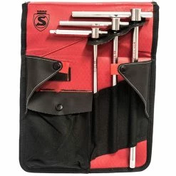 Silca T-Handle Folio Kit -Bikes Sales Shop Silca T Handle Folio Kit Internal Silver Black SIAMTLTHDASY001 1
