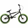Stolen Agent 16" BMX Bike (2022) -Bikes Sales Shop Stolen Agent 16 BMX Bike Black Green 2022 01