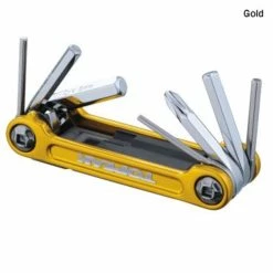 Topeak Mini 9 Pro Multi Tool -Bikes Sales Shop Topeak Mini 9 Pro Multi Tool Workshop Tools Gold NotSet TT2551GD 6