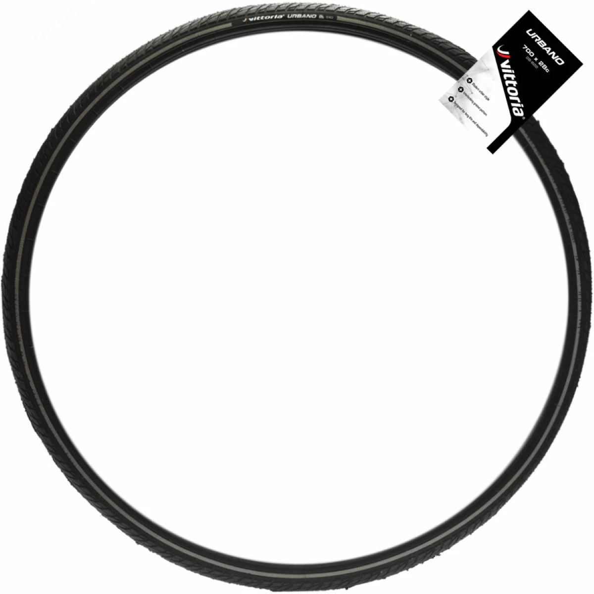 Vittoria Urbano Wire Tyre Black 40mm 700c 3 Vittoria Urbano Wire Tyre Black 40mm 700c