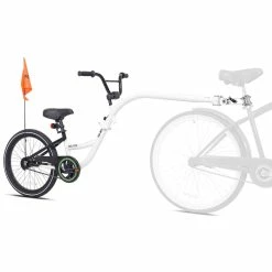 WeeRide Tagalong Link Trailer Bike -Bikes Sales Shop WeeRide Tagalong Link Trailer Bike Child Trailers White 37423K 0