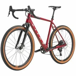 Vitus Substance Carbon HT RIVAL 1X Gravel Bike -Bikes Sales Shop prod212623 Black20Cherry NE 05