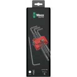 Wera Tools 950/9 Hex-Plus 6 SB L-Key Toolset -Bikes Sales Shop wera tool 950 9 Hex Plus 6 SB L key Set BlackLaser 06
